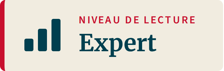 Niveau de lecture : Expert