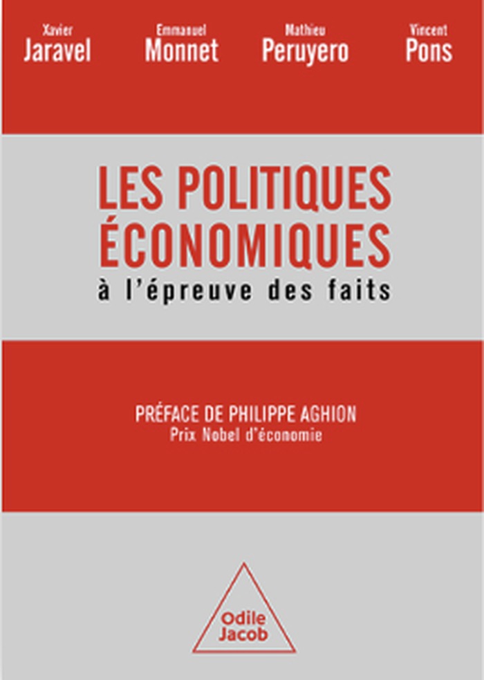 Couverture de « Les politiques économiques à l’épreuve des faits » (Odile Jacob)